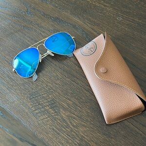 Blue Ray-ban sunglasses